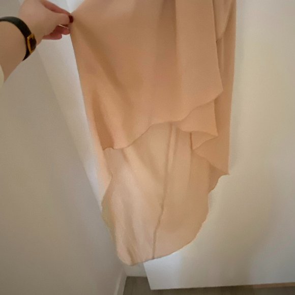 Pink Martini High-Low Nude Dress - Small - Picture 4 of 4